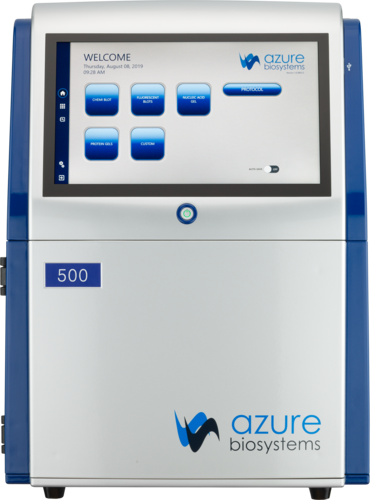 Azure500 NIR Chemi Blue light White light UV | Azure Biosystems